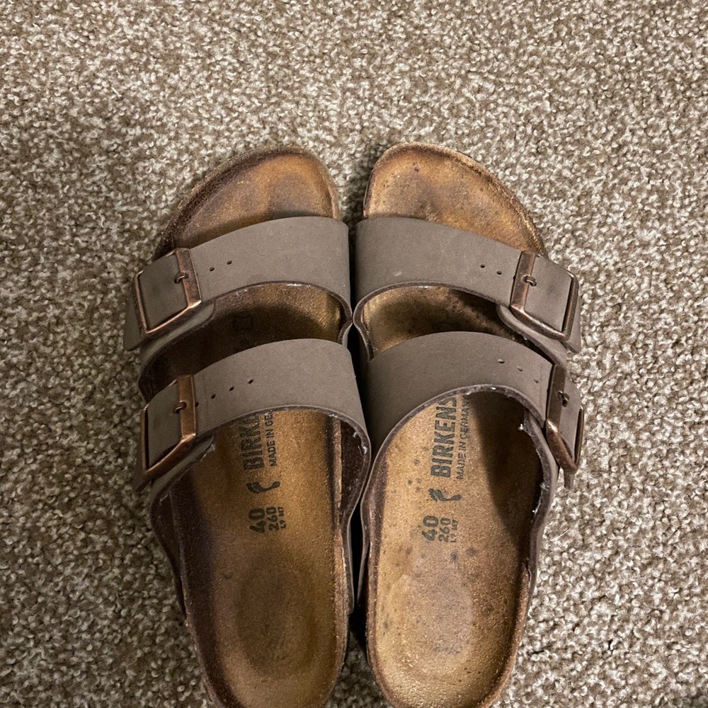Brown Birkenstocks
